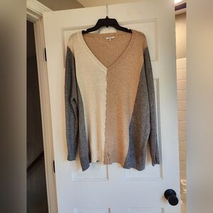 Color Blocked Sweater